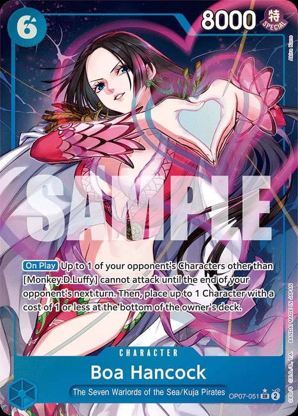 Boa Hancock OP07-051 Official alternate printing 1