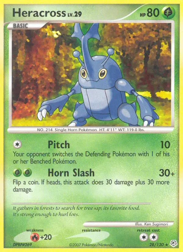 Heracross 28/130 from Diamond & Pearl
