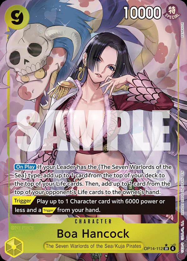 Boa Hancock OP14-112 Official alternate printing 1