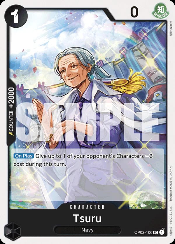 Tsuru OP02-106 Official alternate printing r1