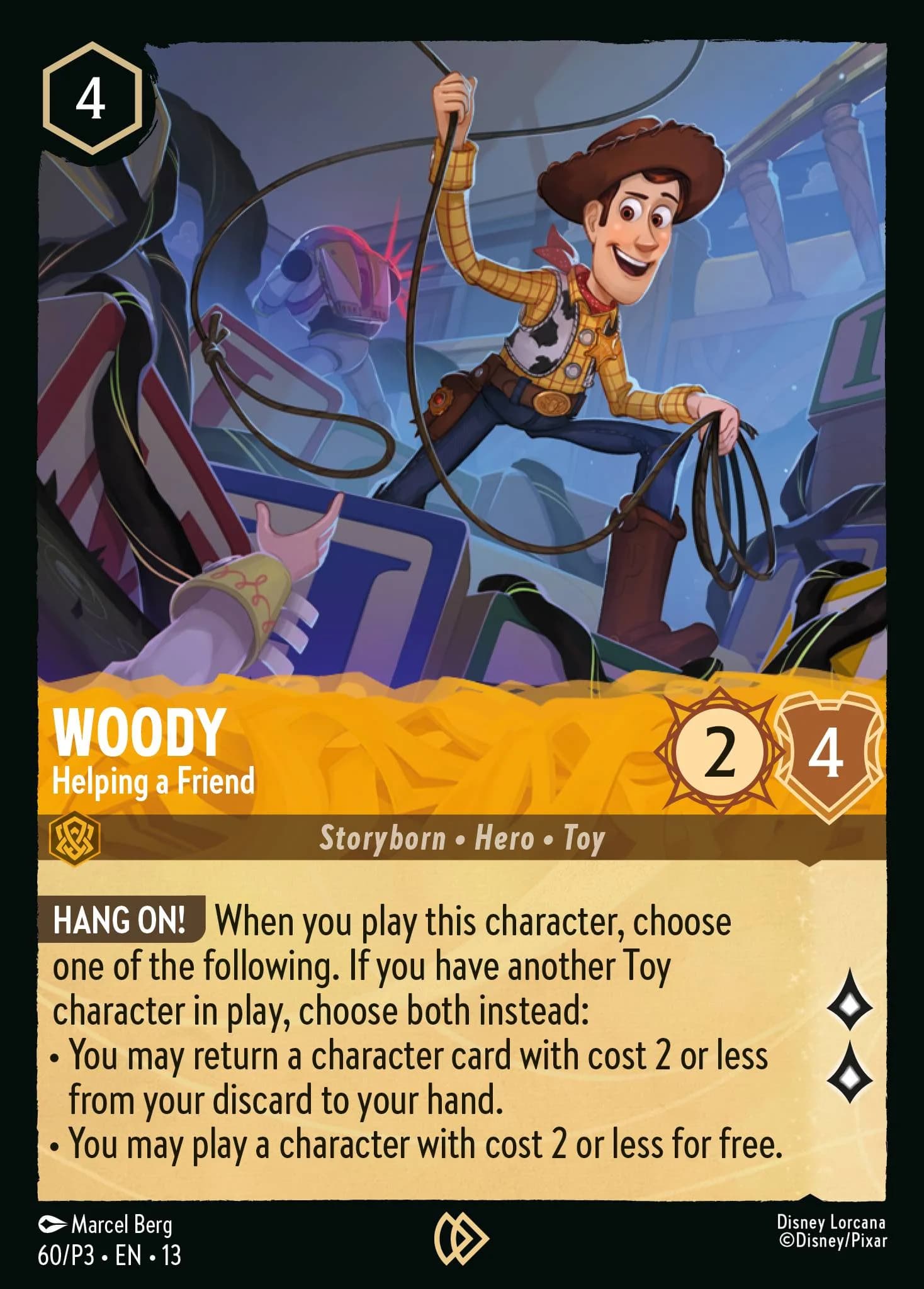 Woody - Helping a Friend 60/P3 from Attack of the Vine!