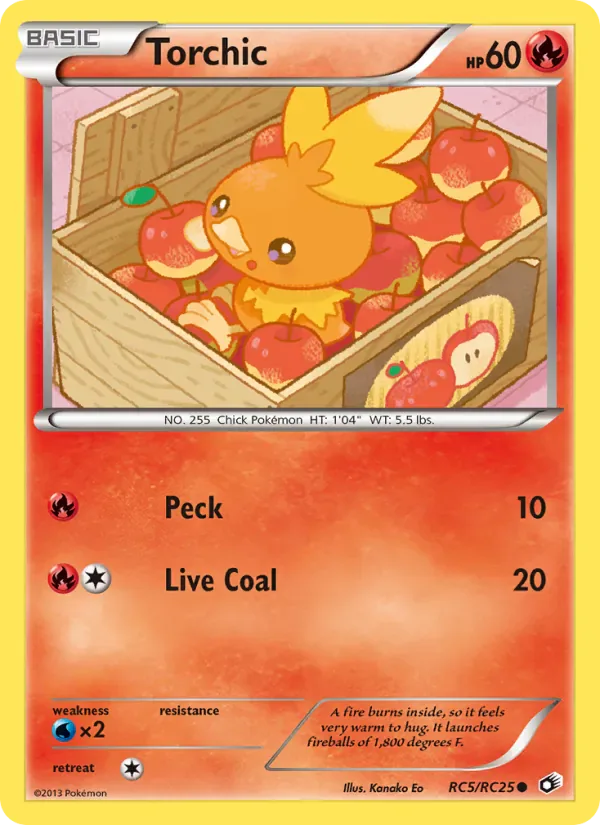 Torchic RC5/RC25 from Legendary Treasures