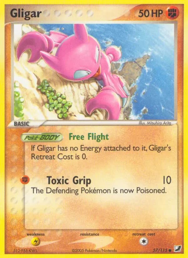 Gligar 57/115 from EX Unseen Forces
