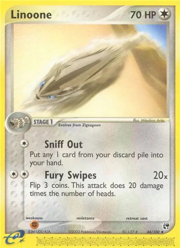 Linoone 44/100 from EX Sandstorm