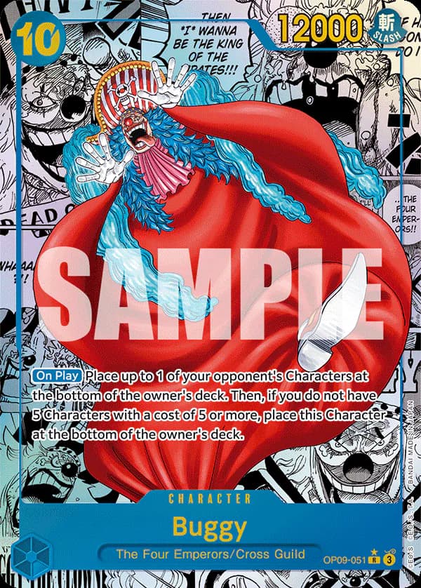 Buggy OP09-051 Official alternate printing 2