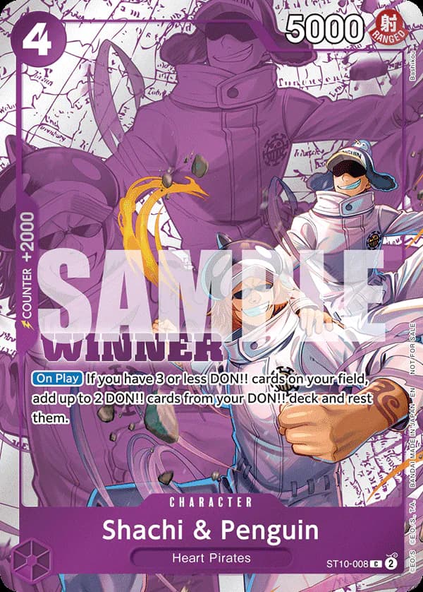 Shachi & Penguin ST10-008 Official alternate printing 2
