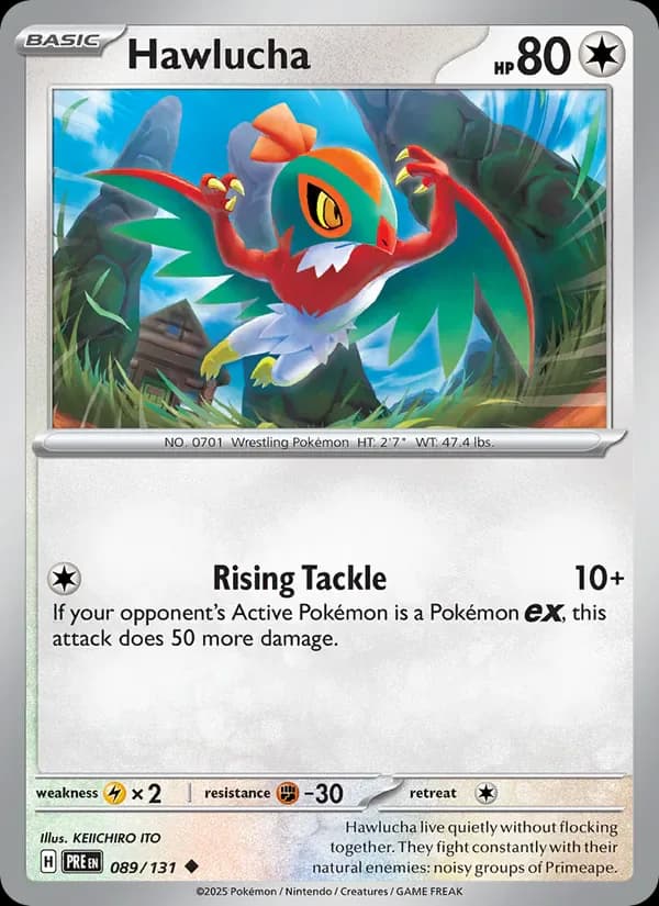 Hawlucha 089/131 from Prismatic Evolutions