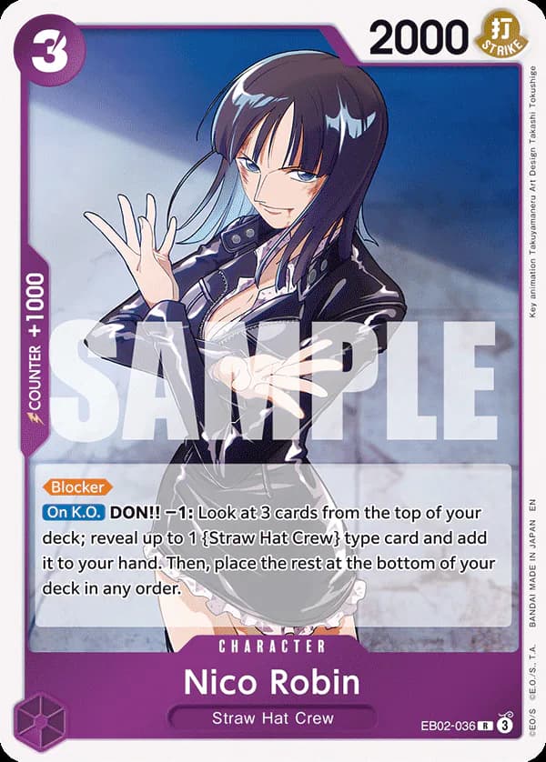 Nico Robin EB02-036 Standard printing