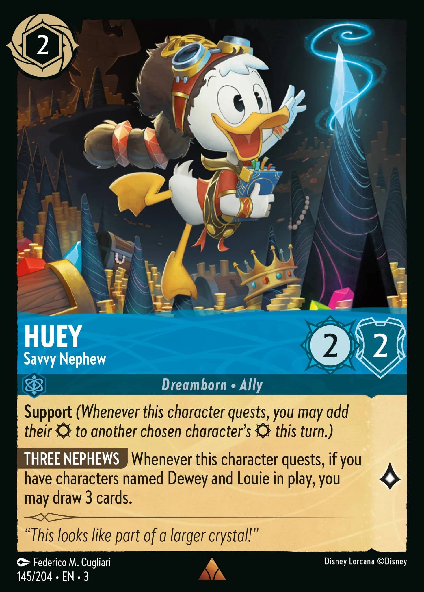 Huey - Savvy Nephew 145/204 from Into the Inklands