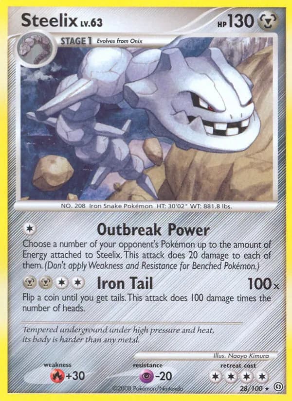 Steelix 28/100 from Stormfront