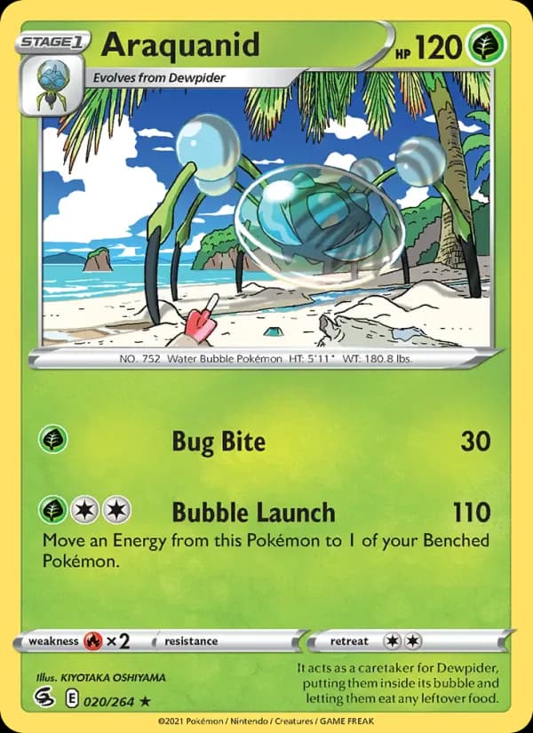 Araquanid 20/264 from Fusion Strike