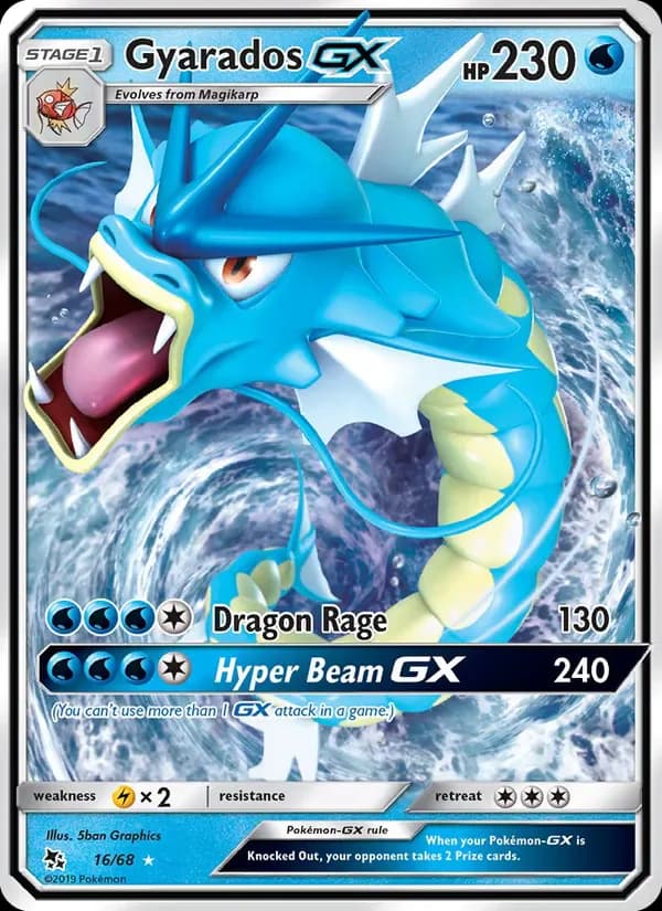 Gyarados GX 16/68 from Hidden Fates