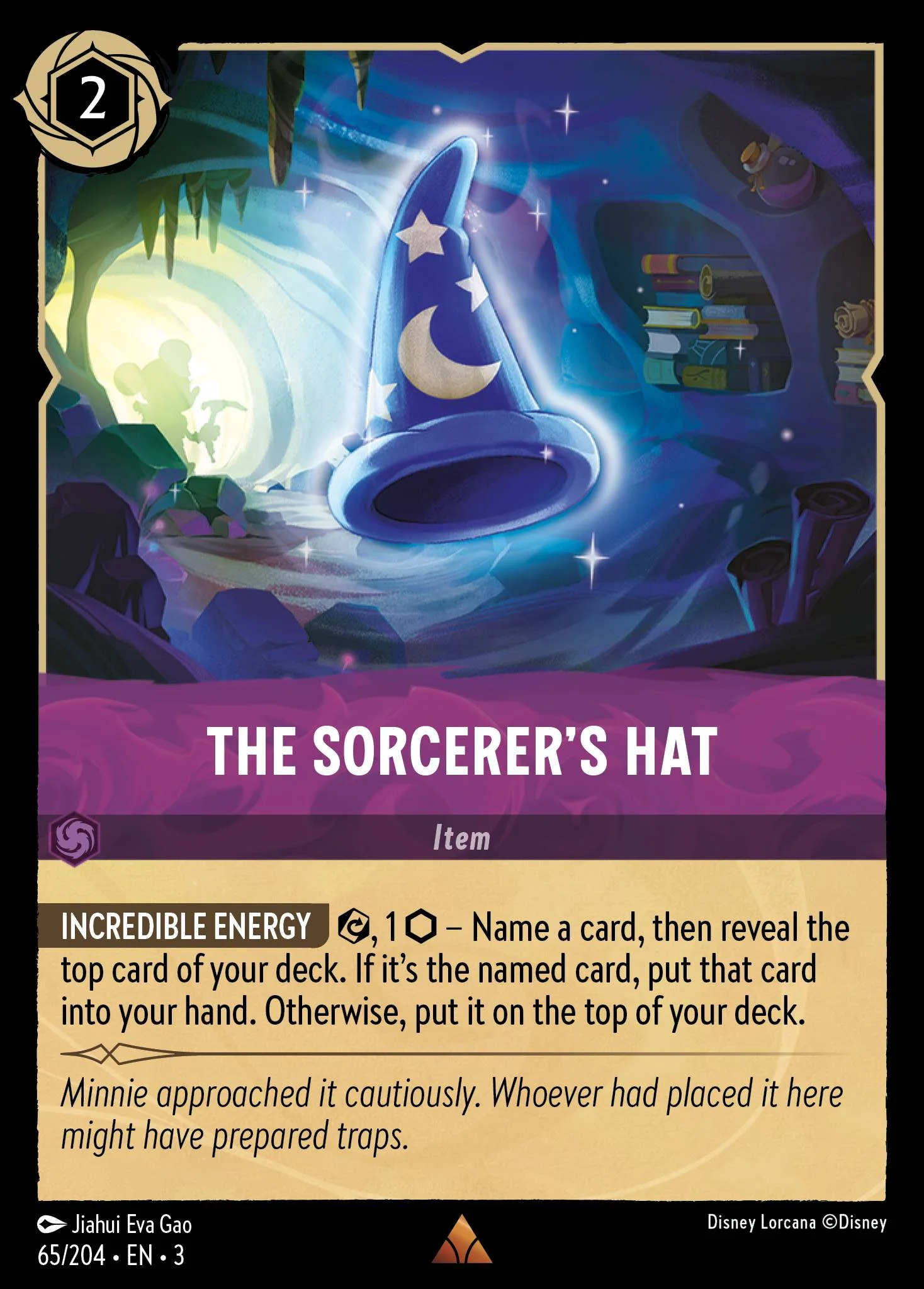 The Sorcerer's Hat 65/204 from Into the Inklands