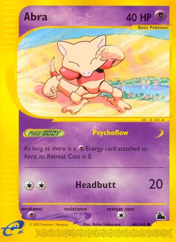 Abra 46/144 from Skyridge