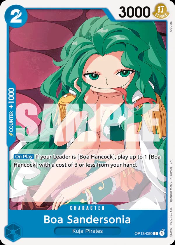 Boa Sandersonia OP13-050 Standard printing