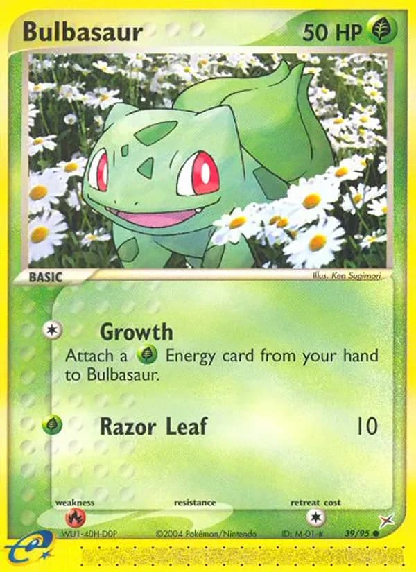 Bulbasaur 39/95 from EX Team Magma vs Team Aqua
