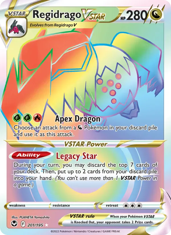 Regidrago VSTAR 201/195 from Silver Tempest