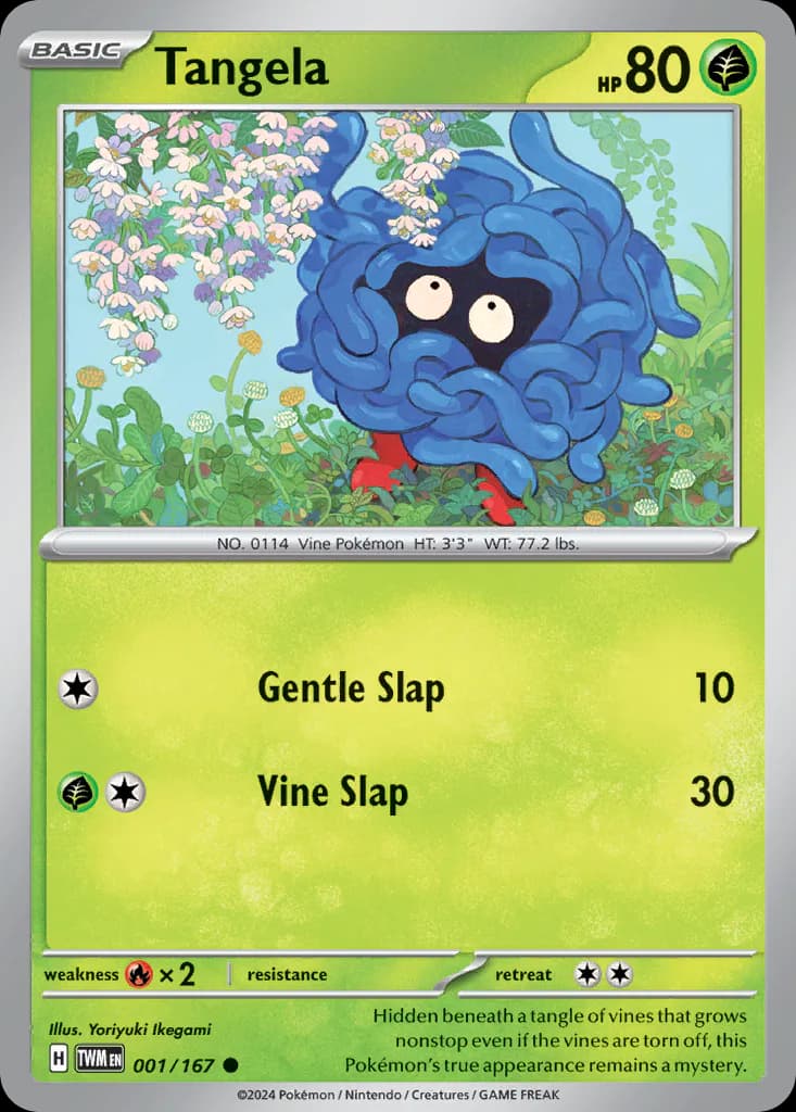 Tangela 001/167 from Twilight Masquerade