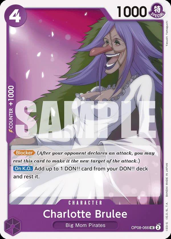 Charlotte Brulee OP08-066 Standard printing