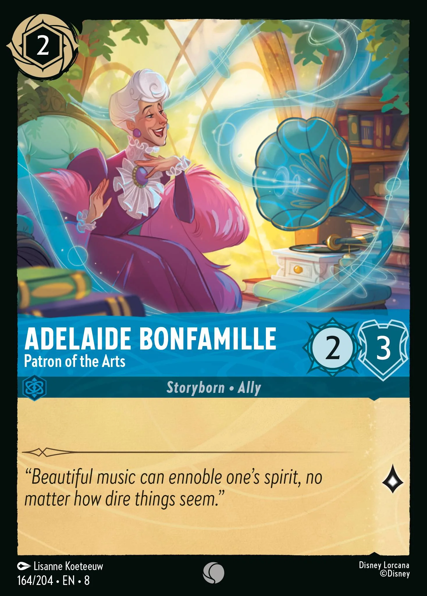 Adelaide Bonfamille - Patron of the Arts 164/204 from Reign of Jafar
