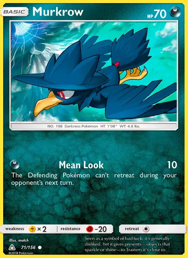 Murkrow 71/156 from Ultra Prism