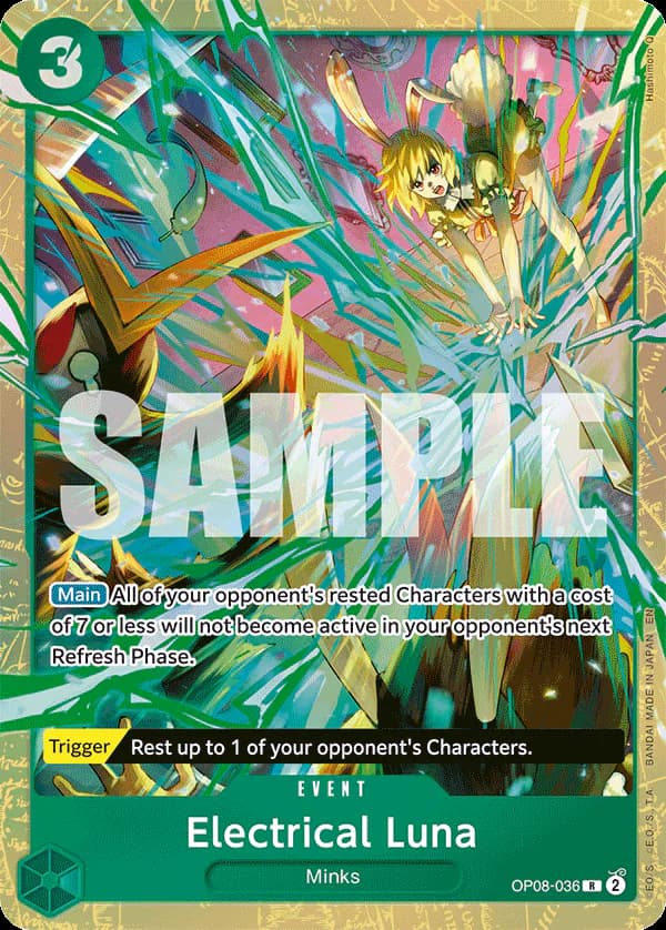 Electrical Luna OP08-036 Official alternate printing 1