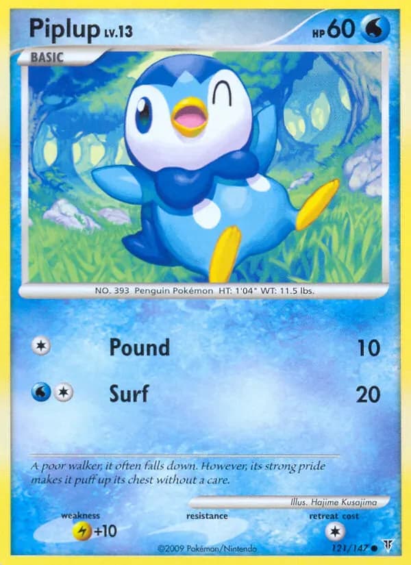 Piplup 121/147 from Supreme Victors