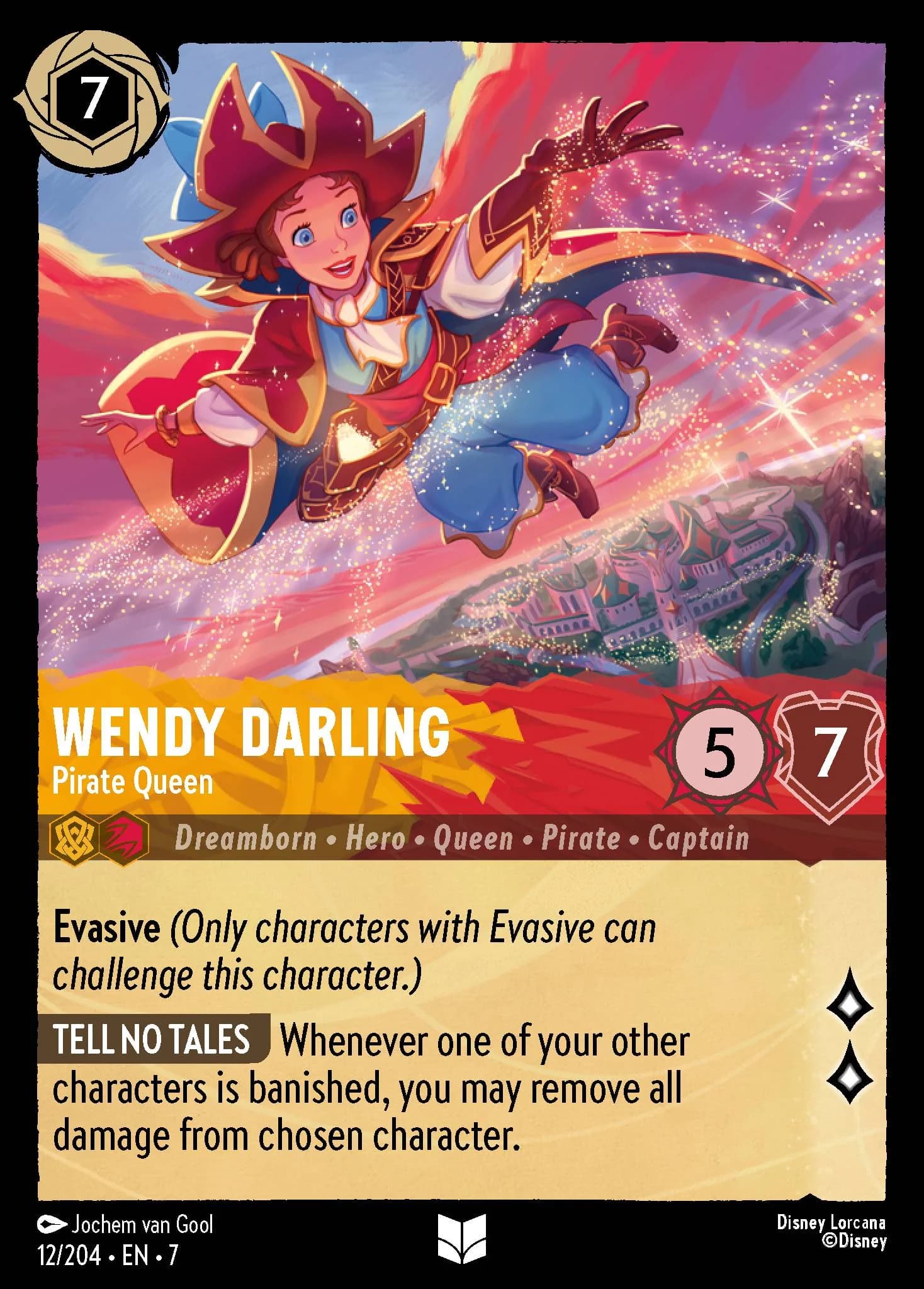Wendy Darling - Pirate Queen 12/204 from Archazia's Island