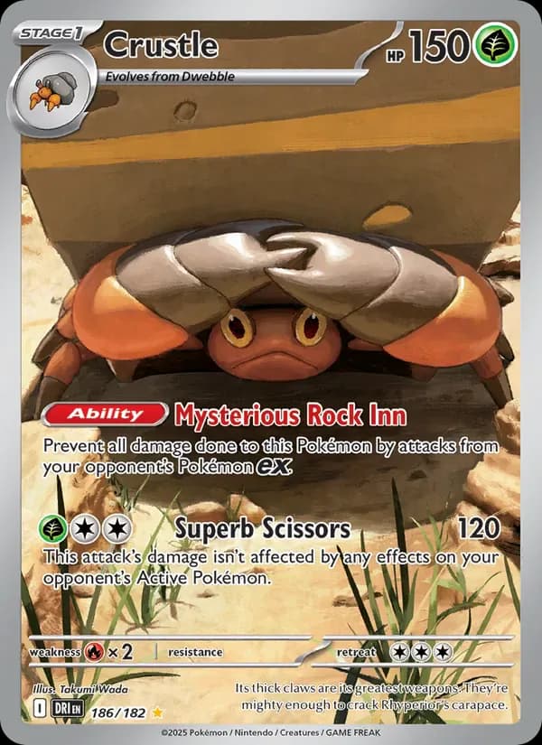 Crustle 186/182 from Destined Rivals