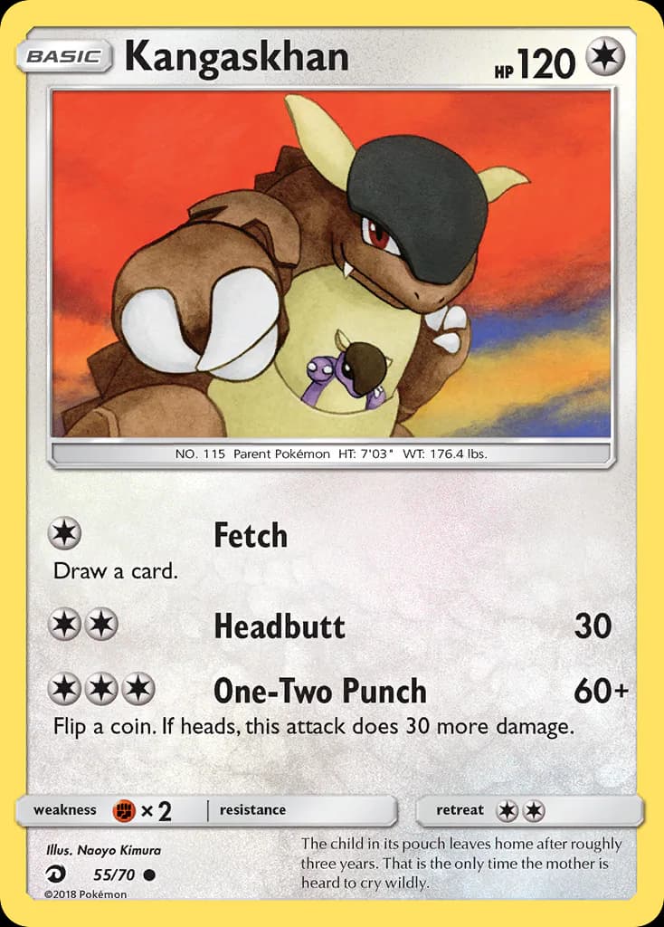 Kangaskhan 55/70 from Dragon Majesty