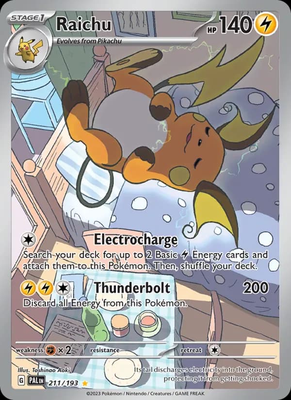 Raichu 211/193 from Paldea Evolved