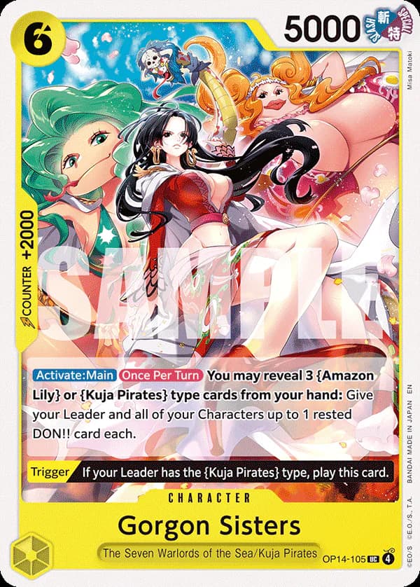 Gorgon Sisters OP14-105 Standard printing
