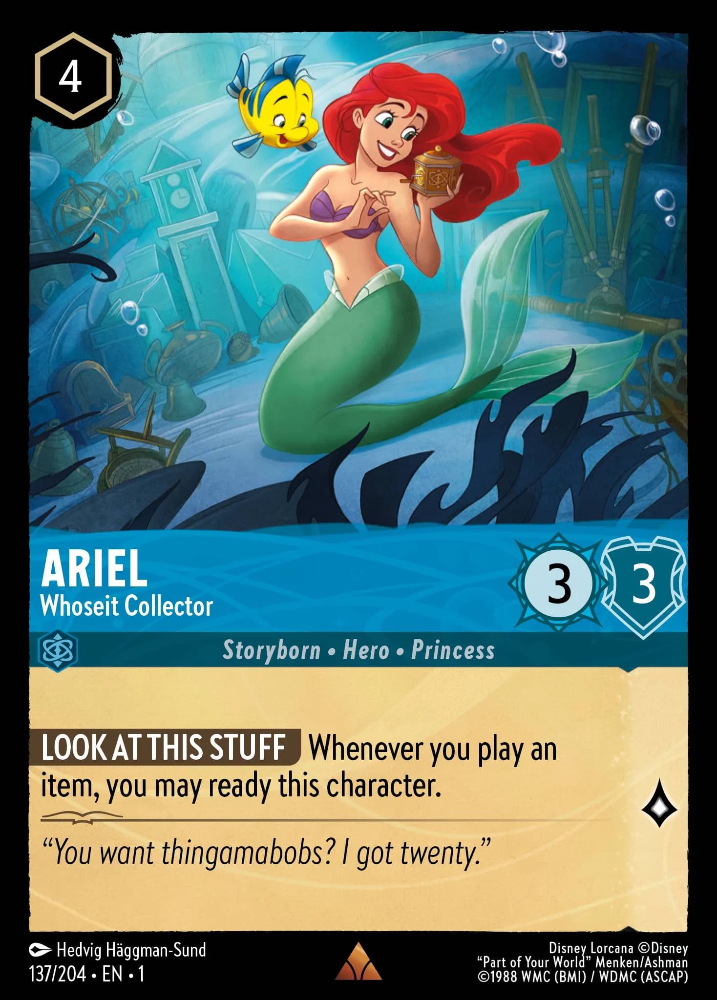 Ariel - Whoseit Collector 137/204 from The First Chapter
