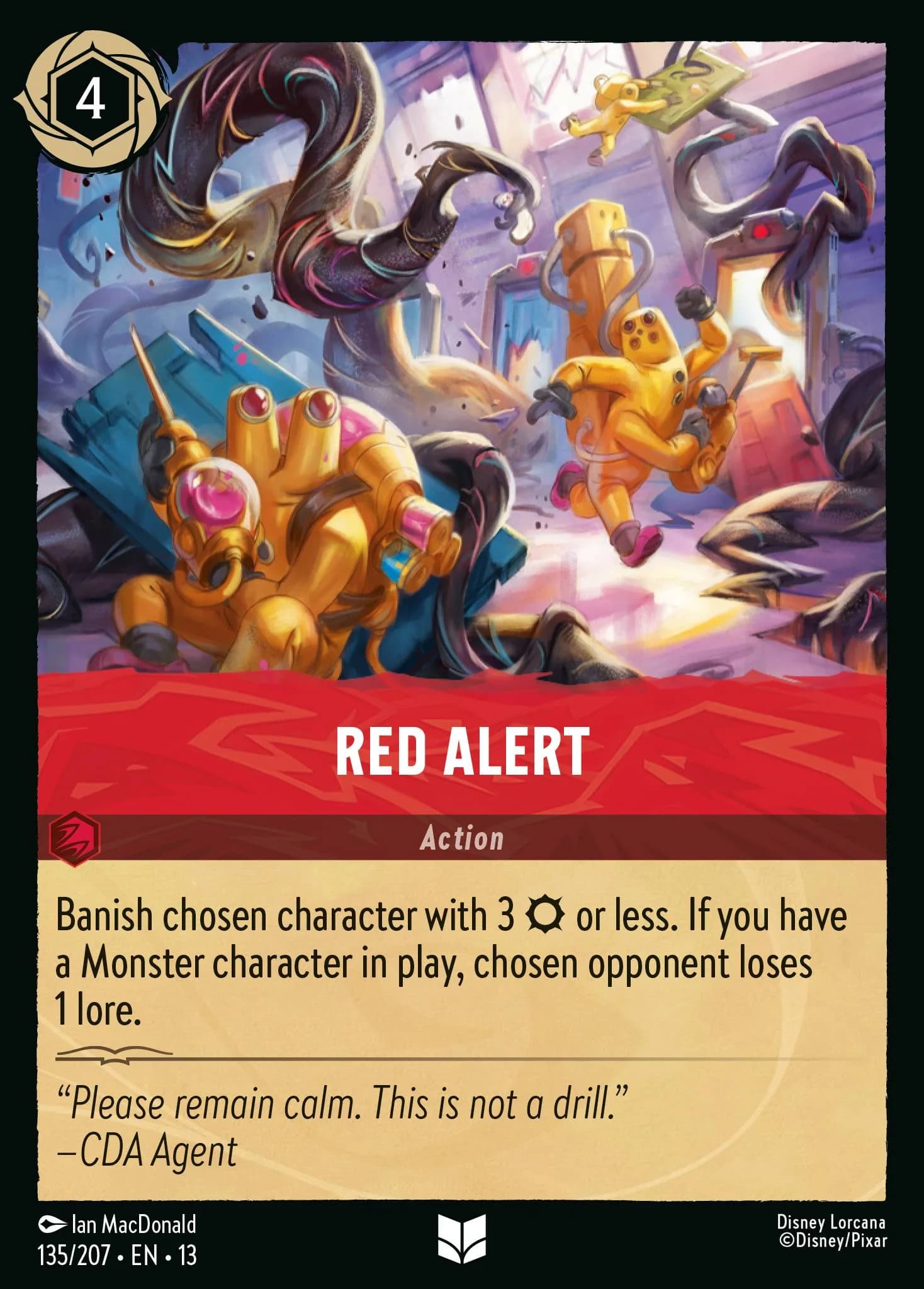 Red Alert 135/207 from Attack of the Vine!