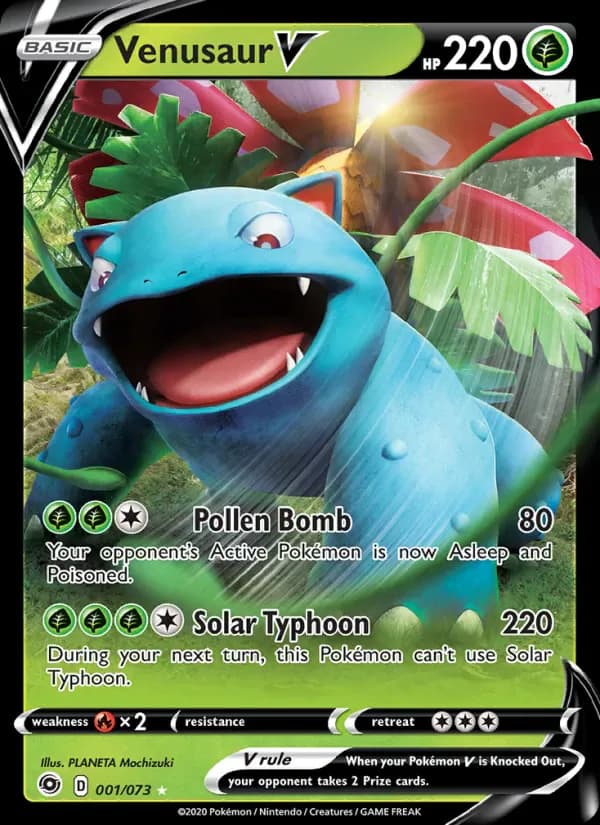 Venusaur V 1/73 from Champion's Path
