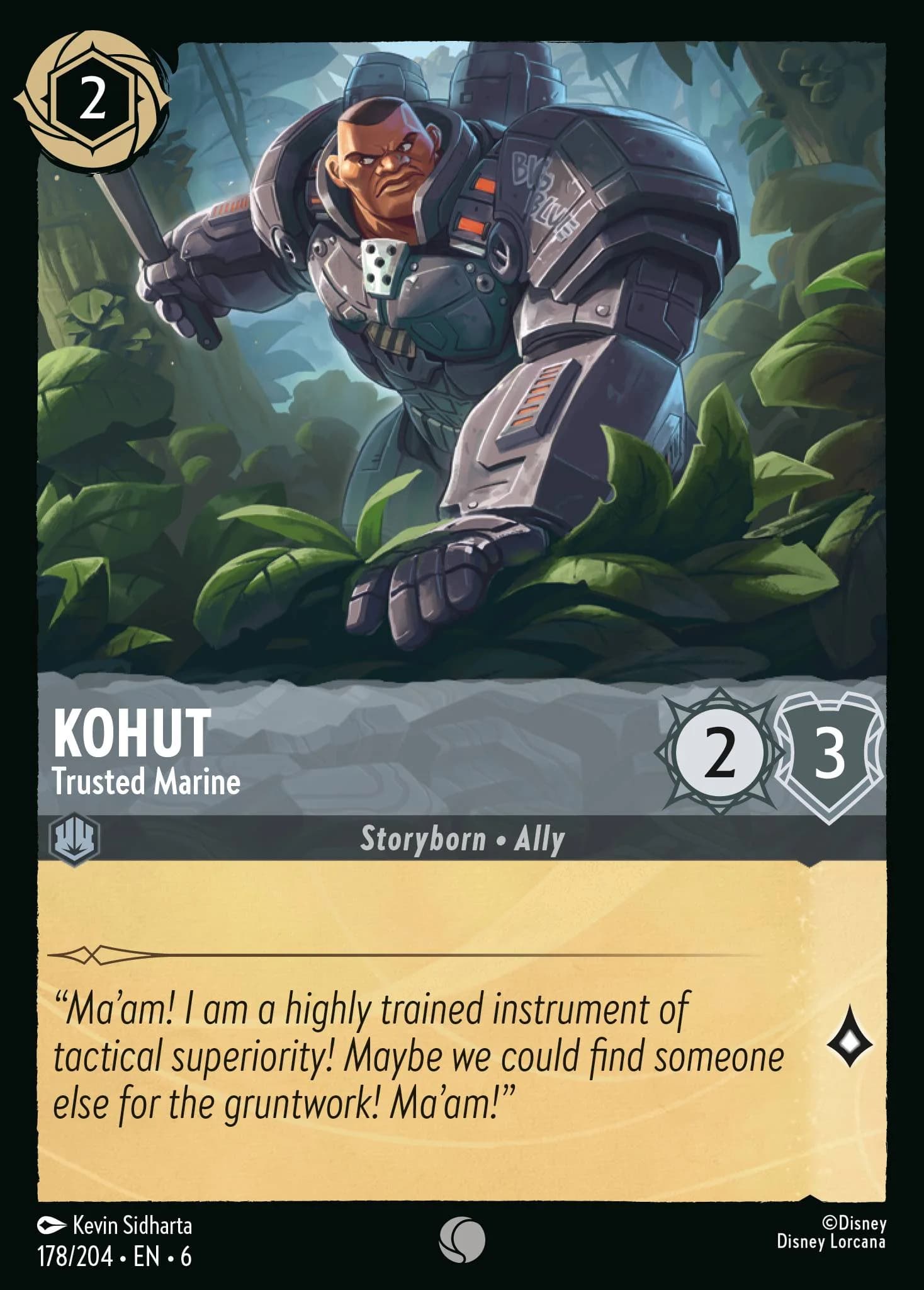 Kohut - Trusted Marine 178/204 from Azurite Sea