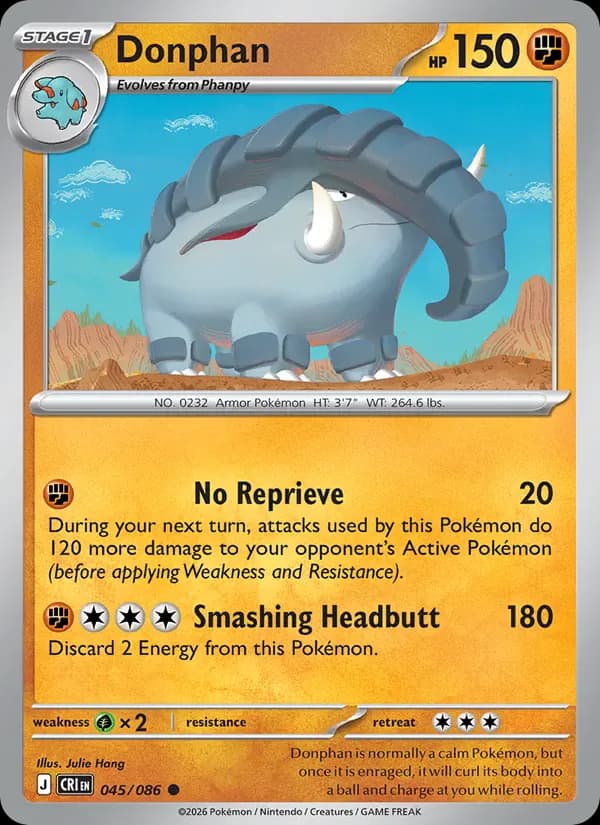 Donphan 045/86 from Chaos Rising