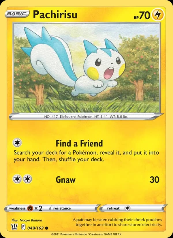 Pachirisu 49/163 from Battle Styles
