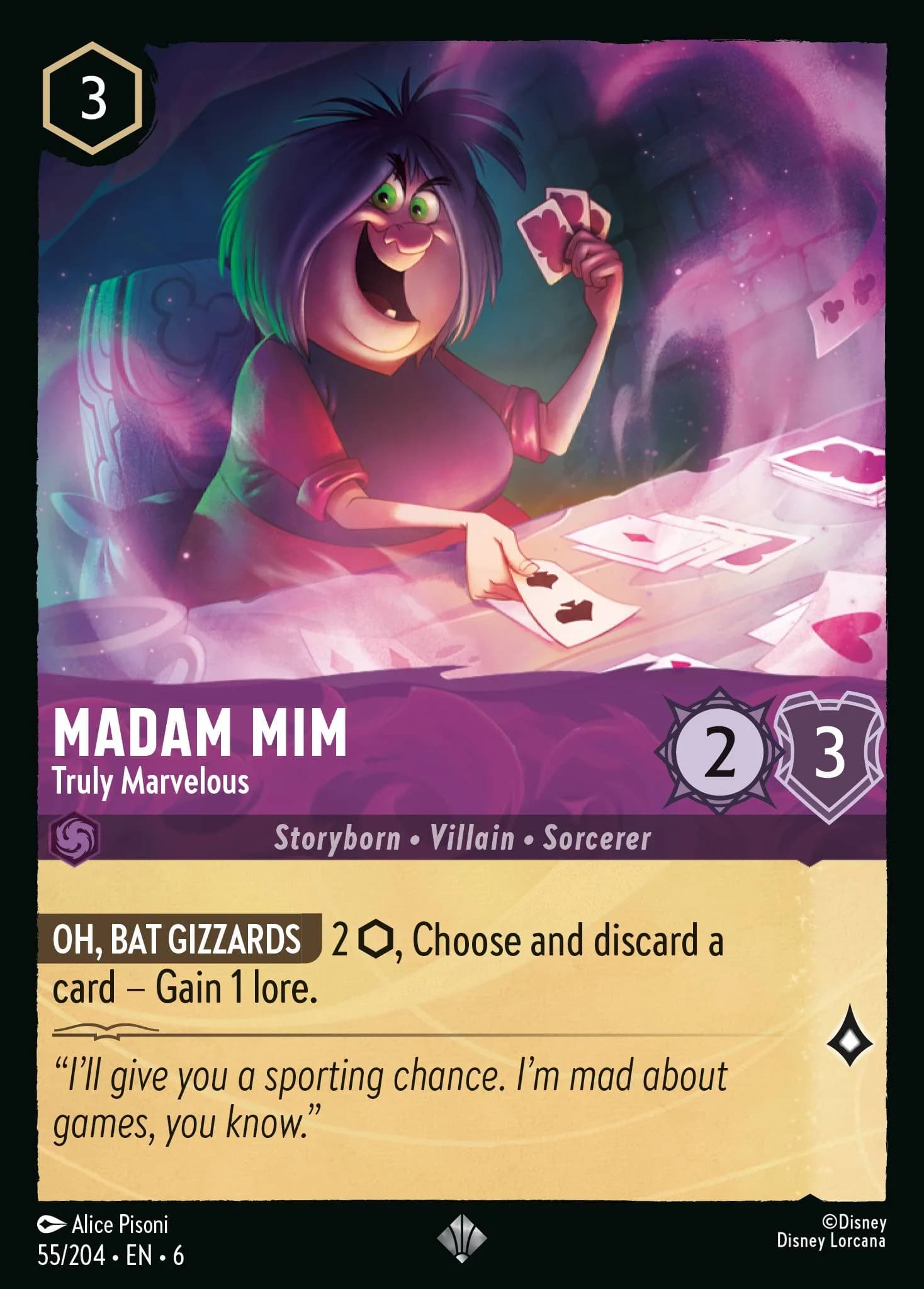 Madam Mim - Truly Marvelous 55/204 from Azurite Sea