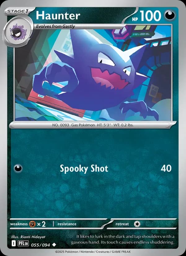Haunter 055/94 from Phantasmal Flames