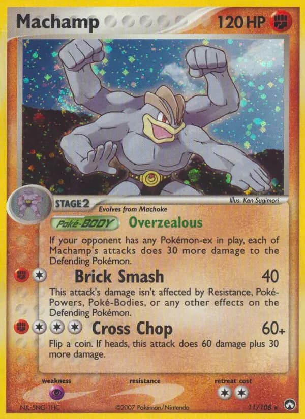 Machamp 11/108 from EX Power Keepers