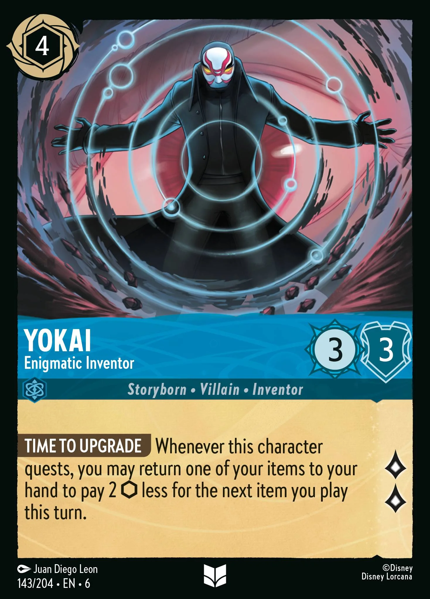 Yokai - Enigmatic Inventor 143/204 from Azurite Sea
