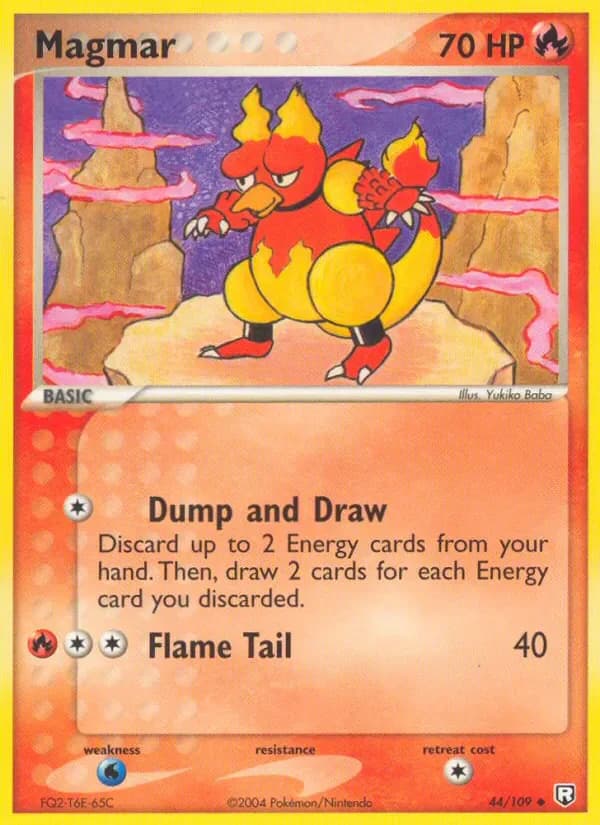 Magmar 44/109 from EX Team Rocket Returns