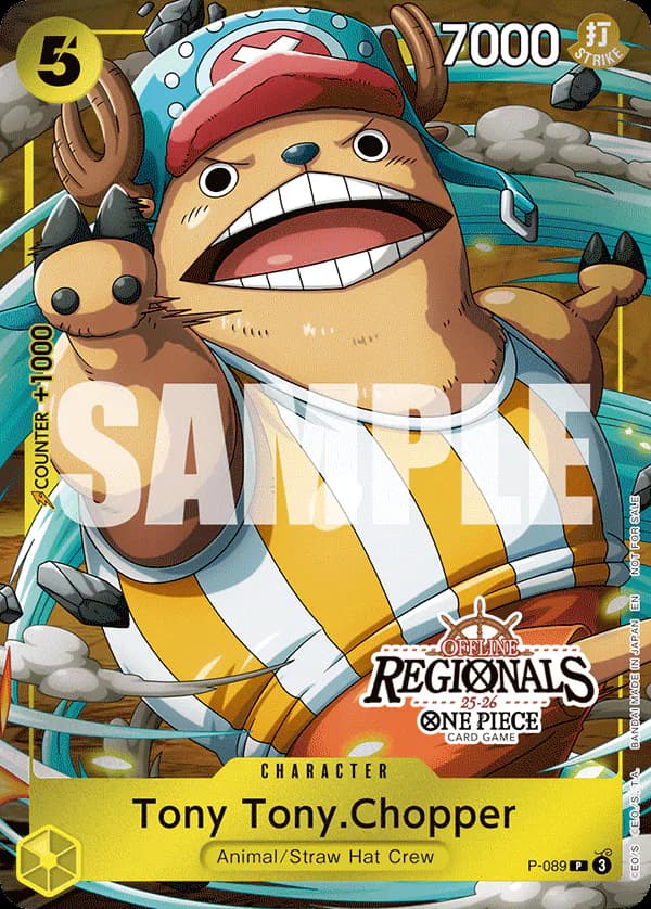 Tony Tony.Chopper P-089 Standard printing