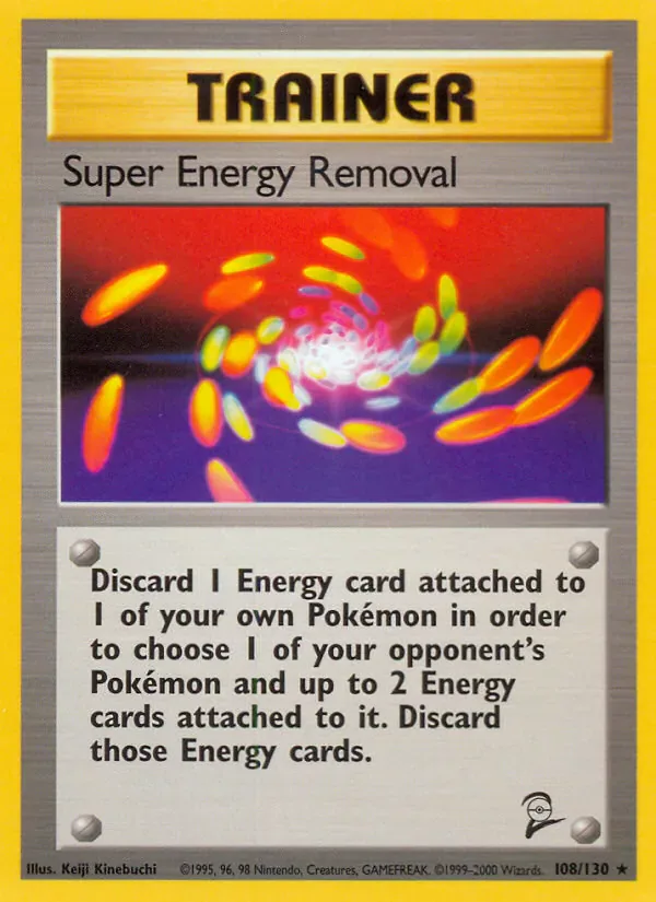 Super Energy Removal 108/130 from Base Set 2