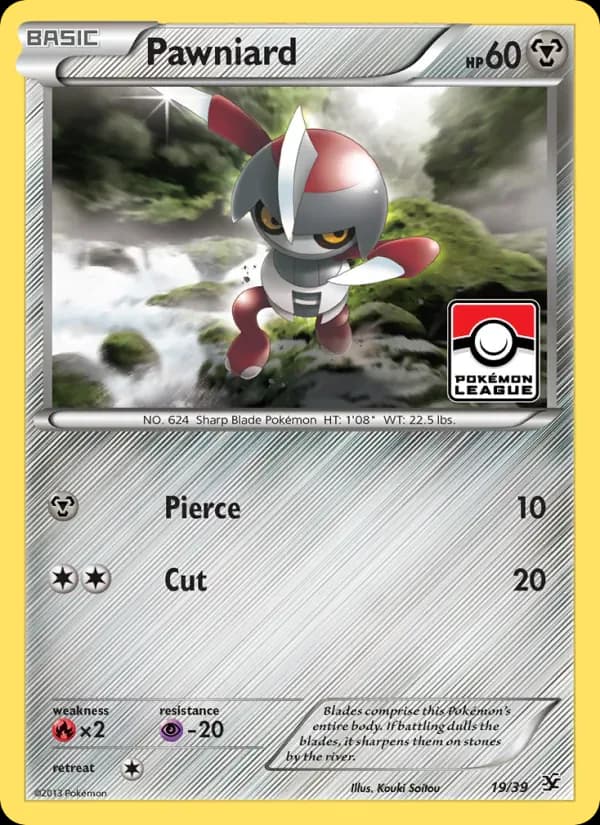 Pawniard 19/39 from Kalos Starter Set