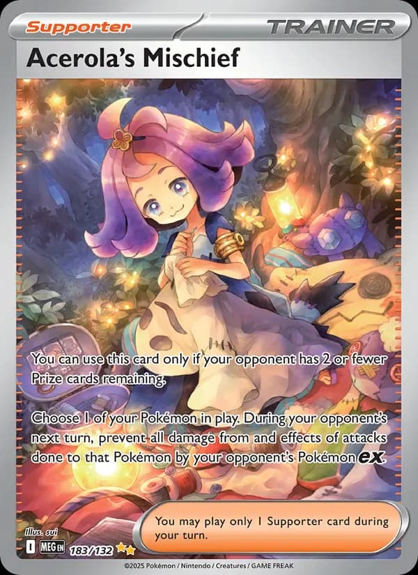 Acerola's Mischief 183/132 from Mega Evolution