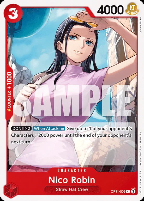 Nico Robin OP11-009 Standard printing