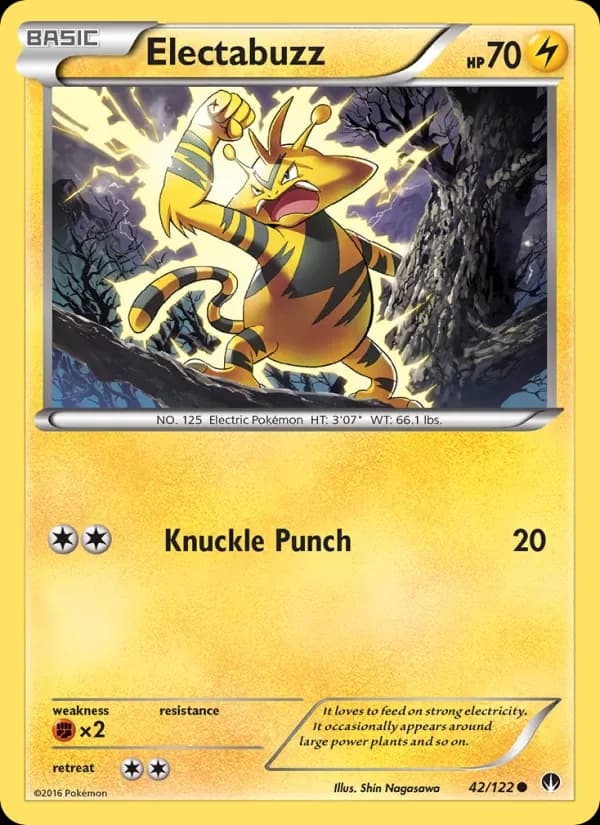 Electabuzz 42/122 from BREAKpoint