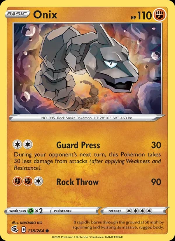 Onix 138/264 from Fusion Strike
